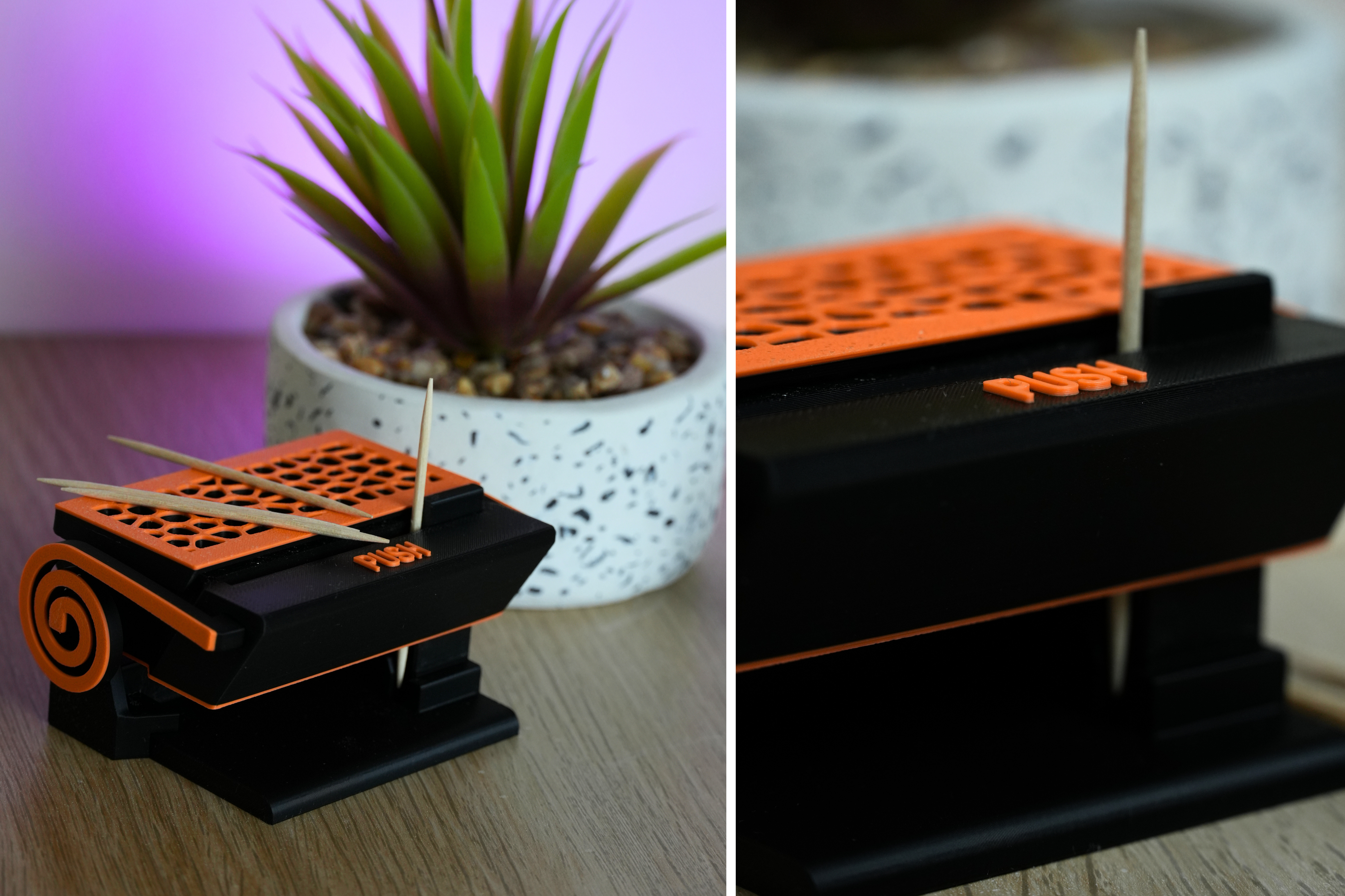 Toothpick dispenser